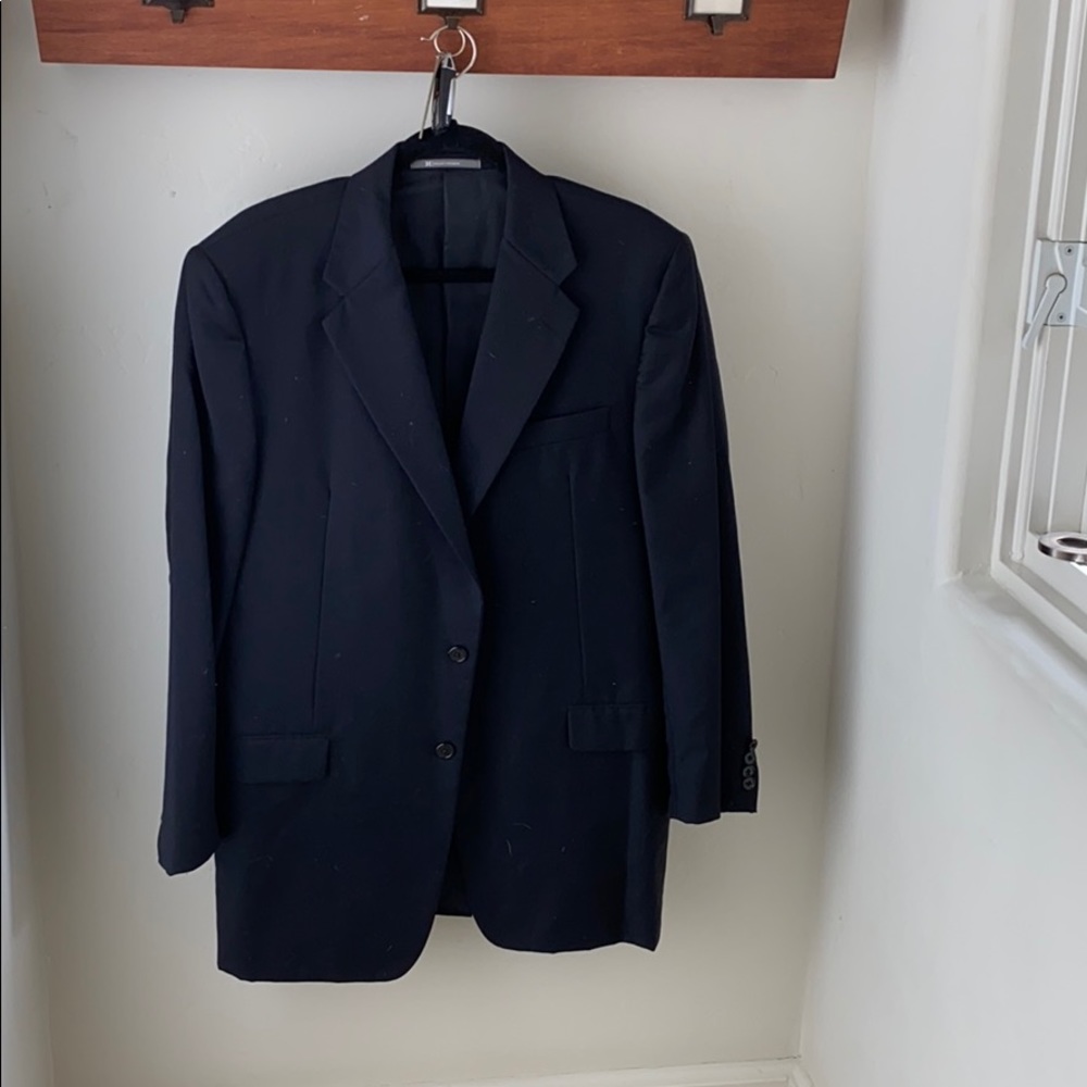 Men’s Hickey Freeman suit jackets and one tuxedo